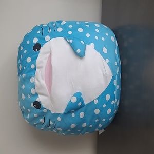 Polka Dot Tachippa Jinbei JB Blue Whale Shark Kawaii Plush